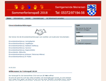 Tablet Screenshot of ferienspass-sgmeinersen.de